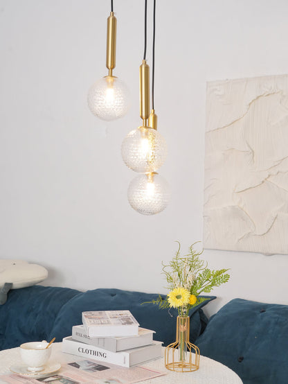 Miira Brass Hanging light Pendant Light