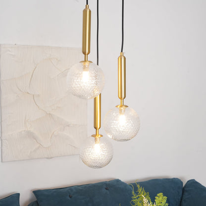 Miira Brass Hanging light Pendant Light