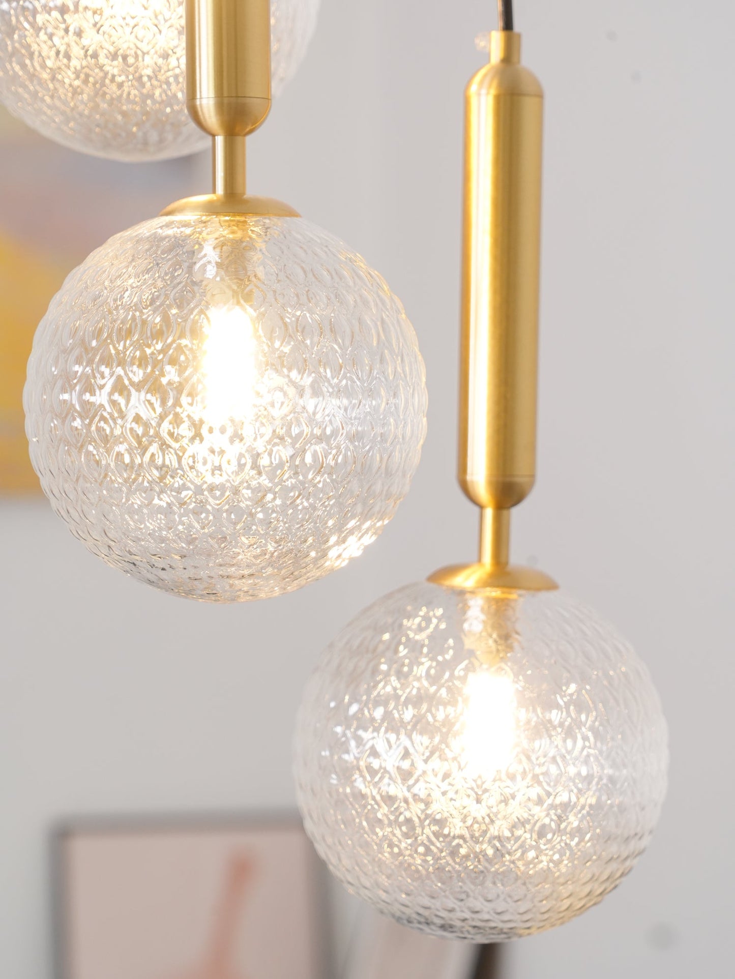 Miira Brass Hanging light Pendant Light