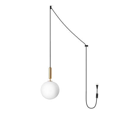 Scandiluxe Brass Drop light Pendant Swag Light