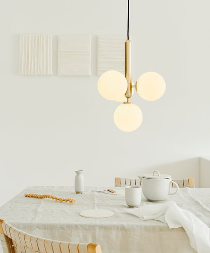 Miira Brass Hanging light Pendant Light