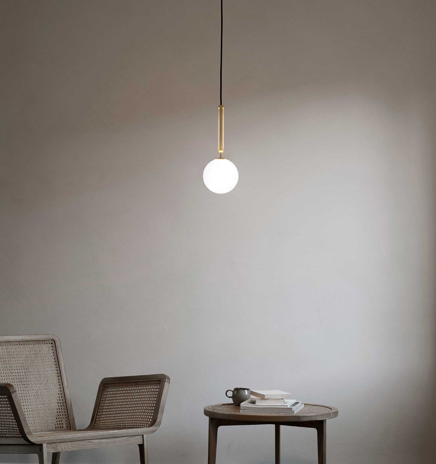 Miira Brass Hanging light Pendant Light