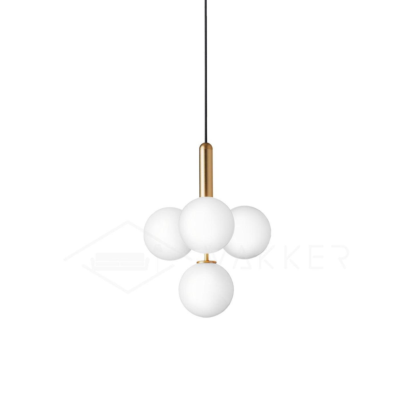 Miira Brass Hanging light Pendant Light