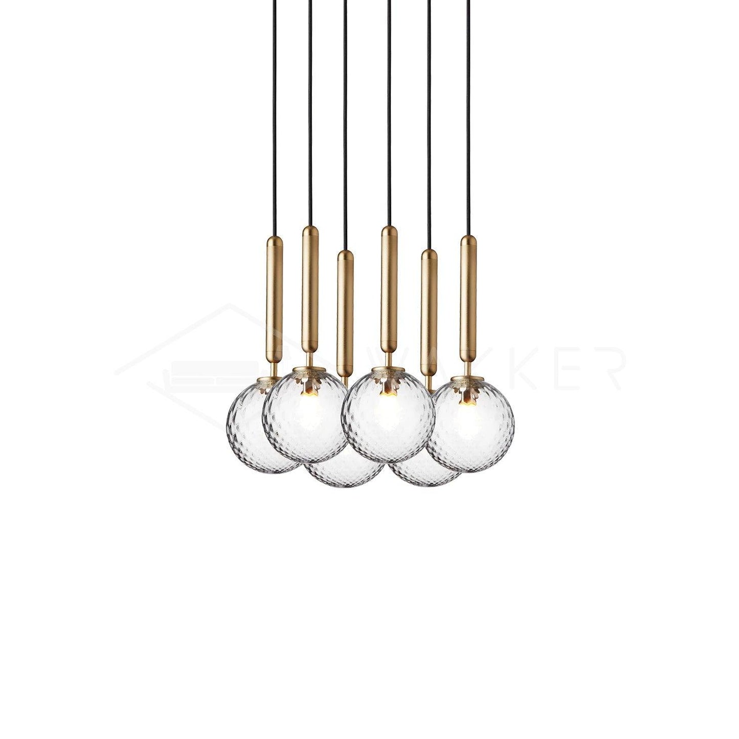 Miira Brass Hanging light Pendant Light