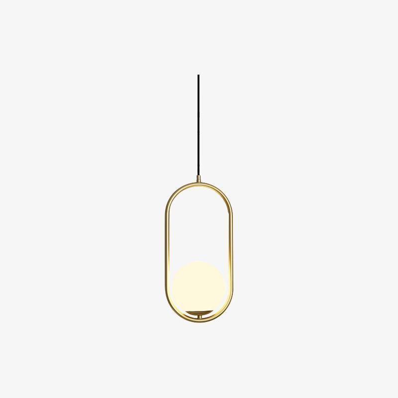 Mila Brass Ceiling light fitting Pendant Swag Light