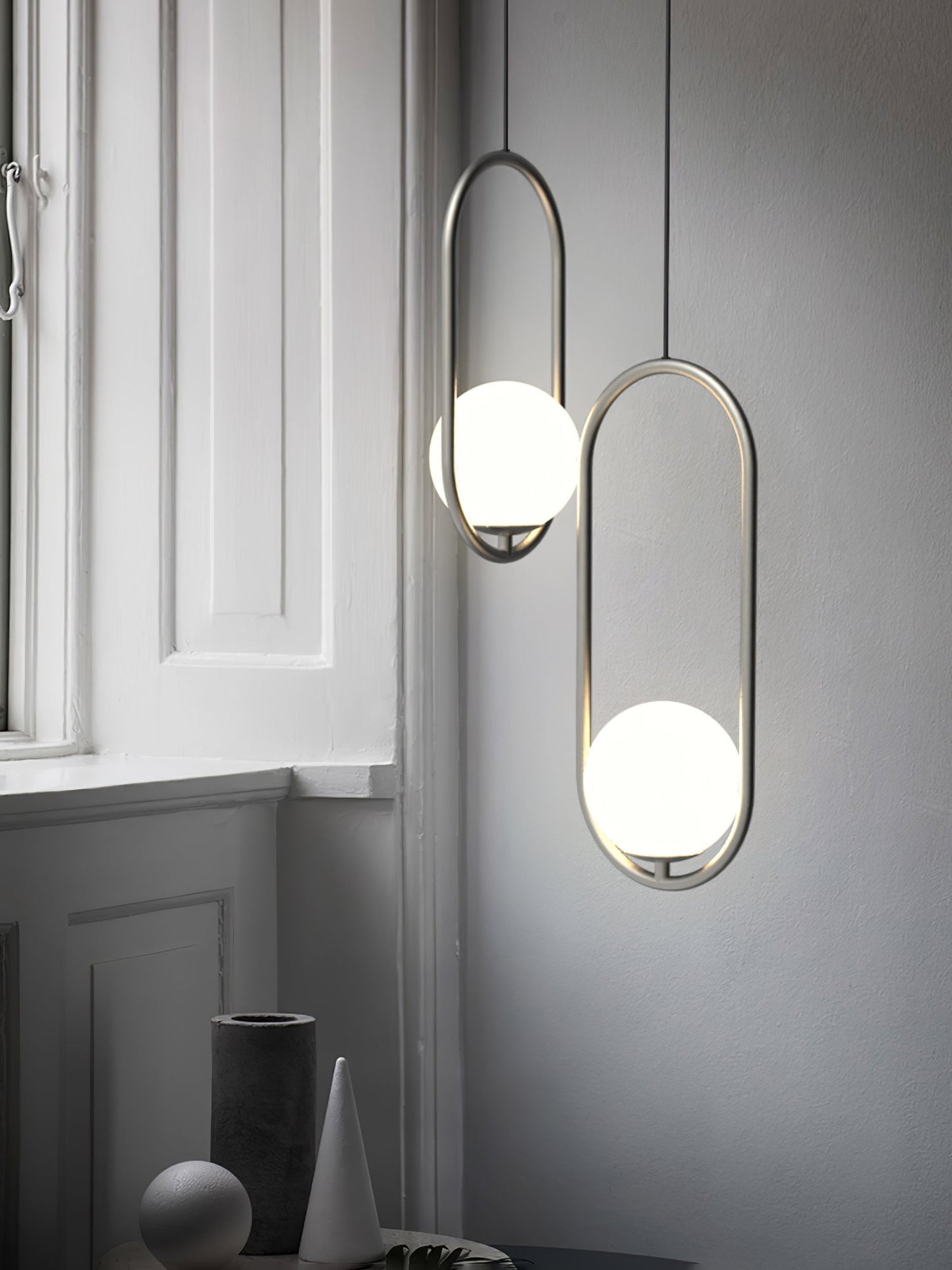 Mila Brass Drop light Pendant Light