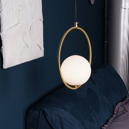 Mila Brass Ceiling light fitting Pendant Swag Light