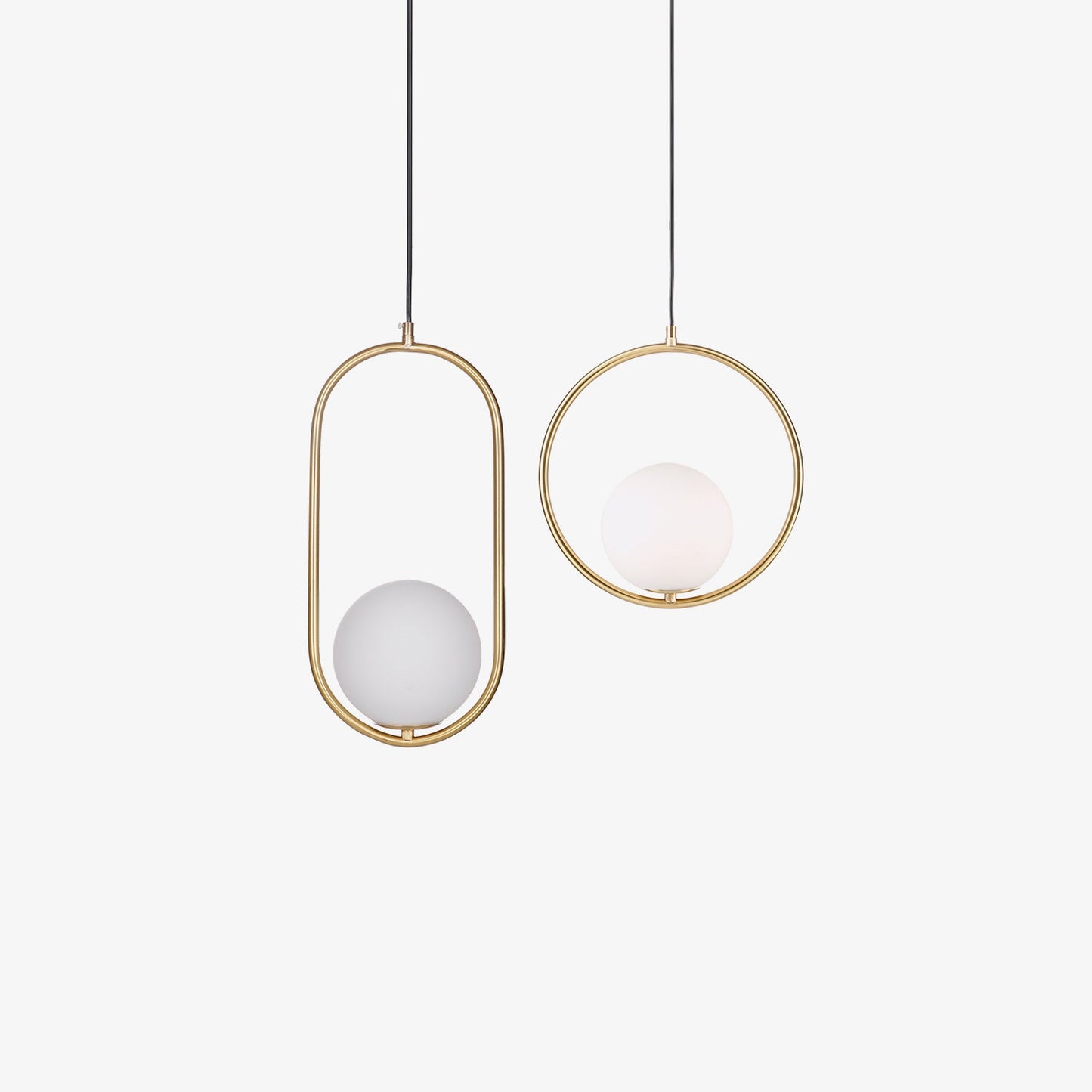 Mila Brass Drop light Pendant Light