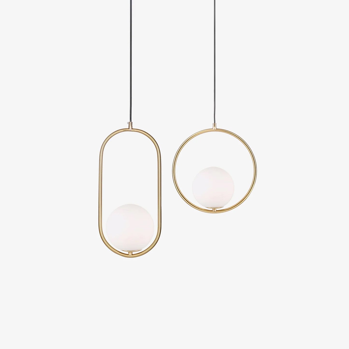 Mila Brass Drop light Pendant Light