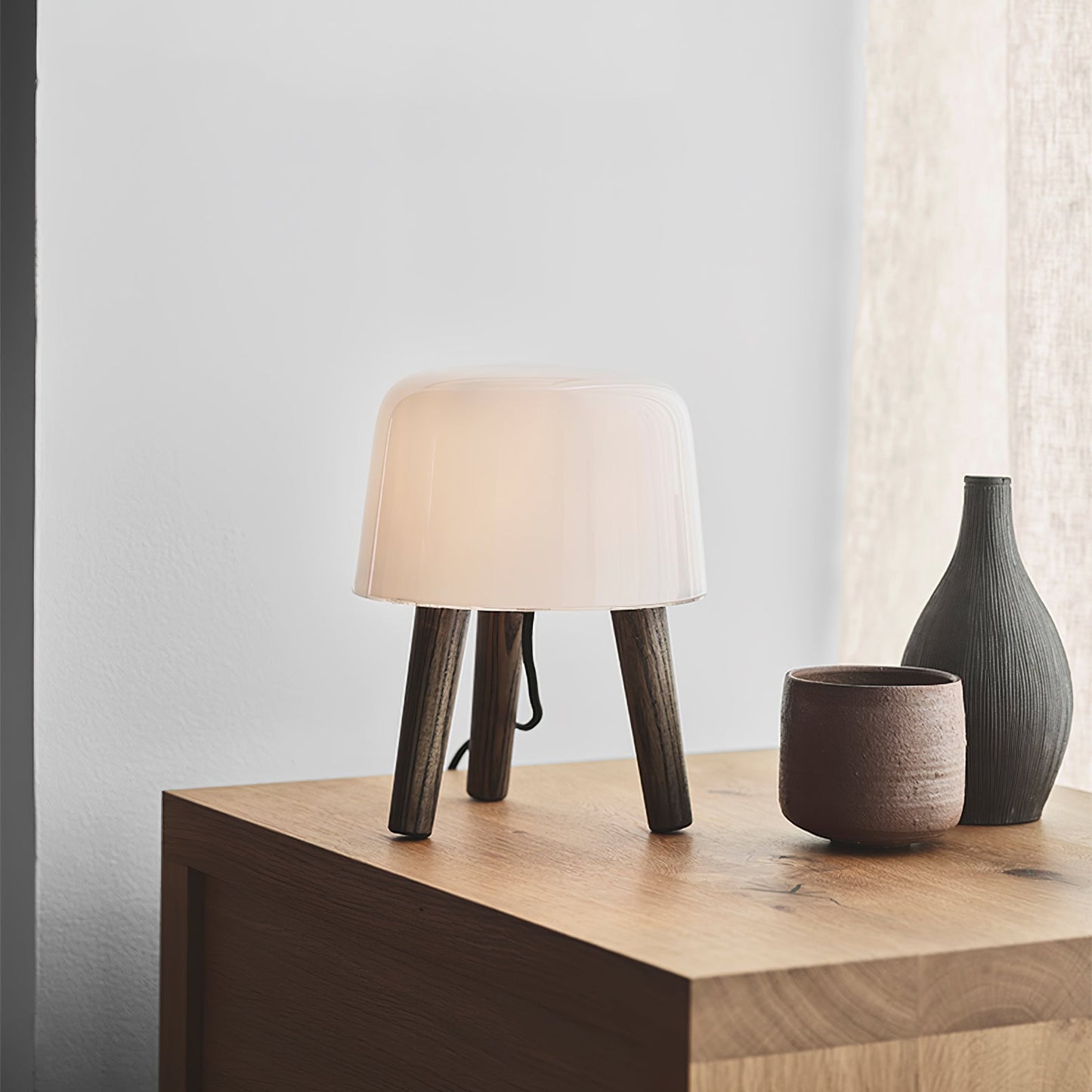 Milk Nightstand lamp Table Lamp