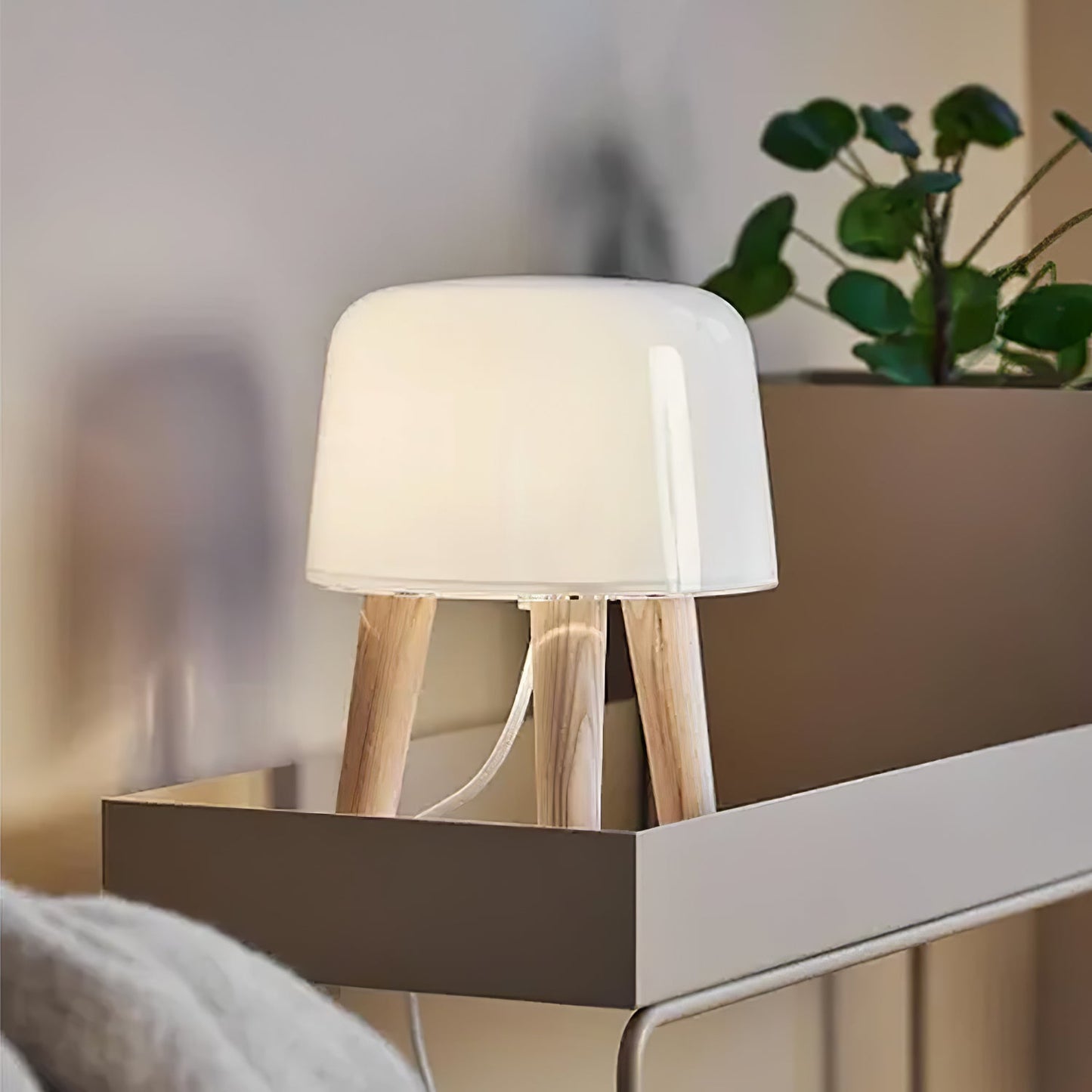 Milk Nightstand lamp Table Lamp