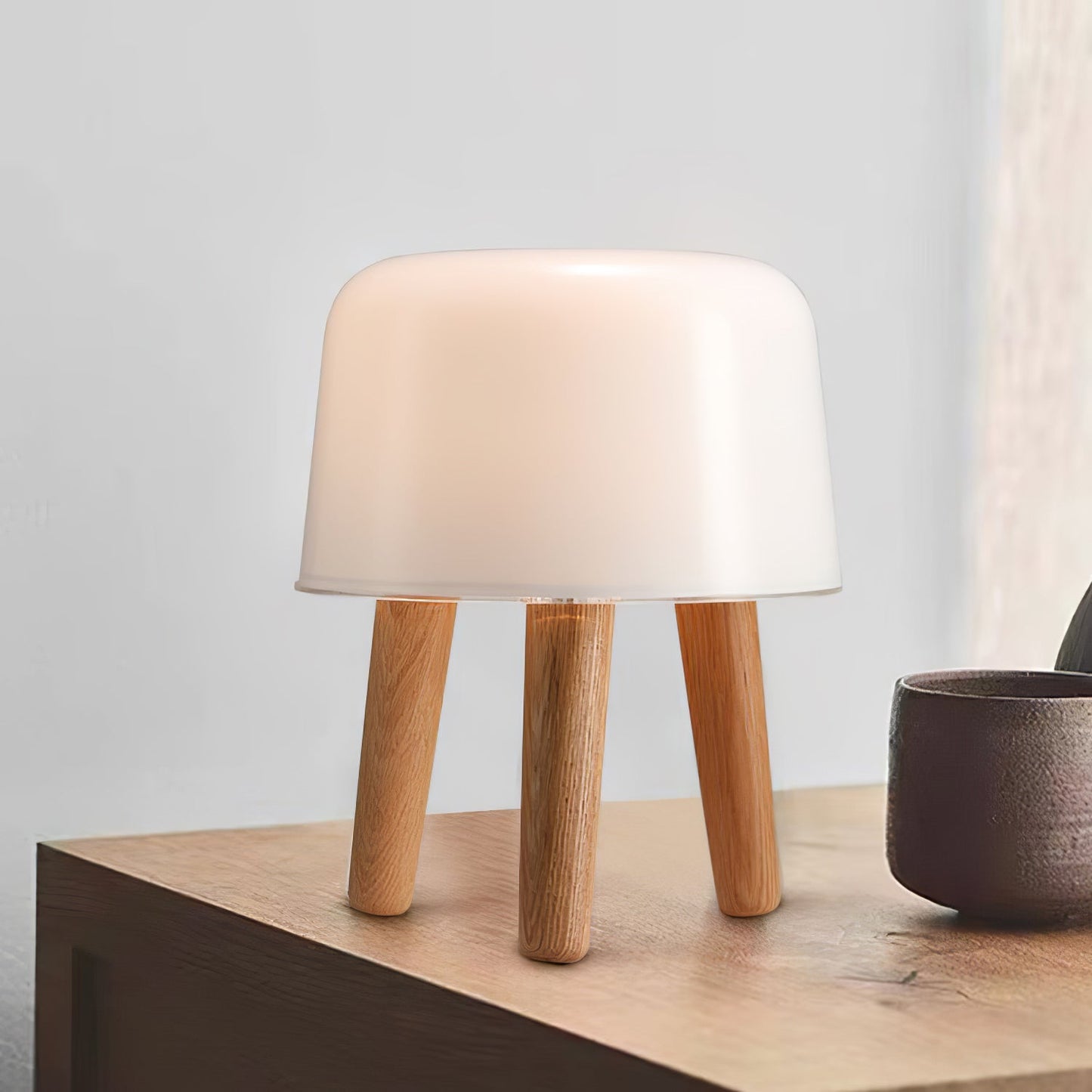 Milk Nightstand lamp Table Lamp