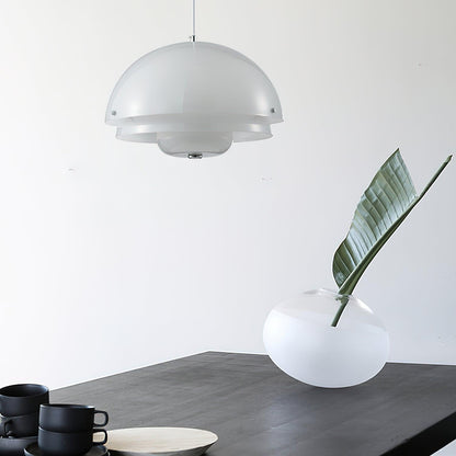 Milk White Layer Drop light Pendant Lamp