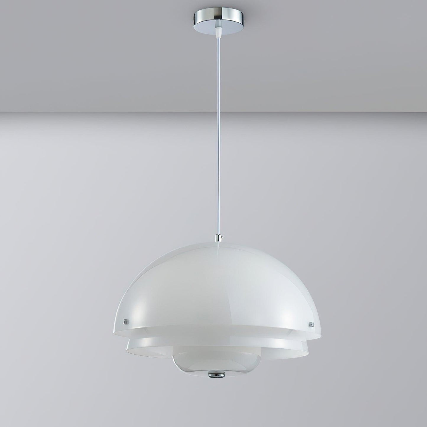 Milk White Layer Drop light Pendant Lamp