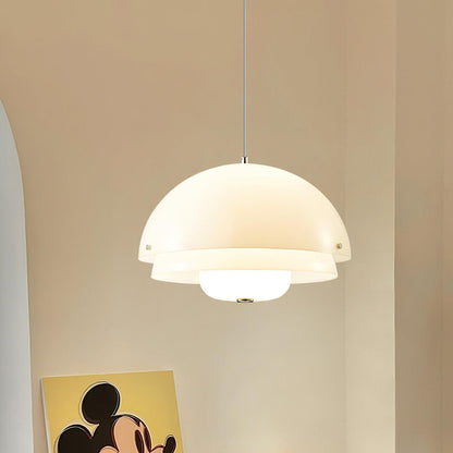 Milk White Layer Drop light Pendant Lamp