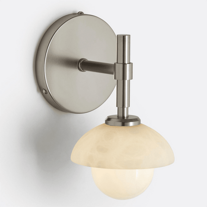 Milo Alabaster Double Wall Light