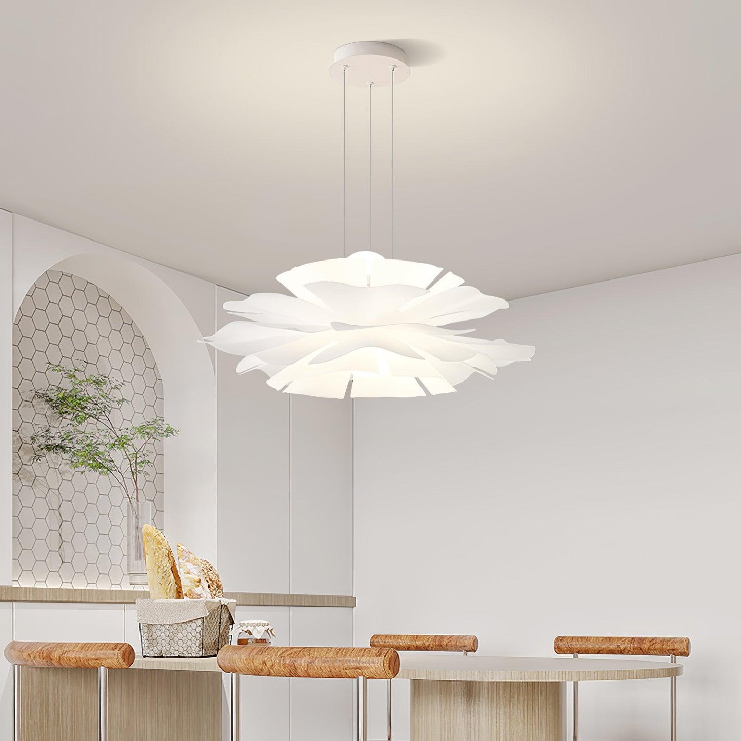 Lotus Flower Drop light Pendant Lamp