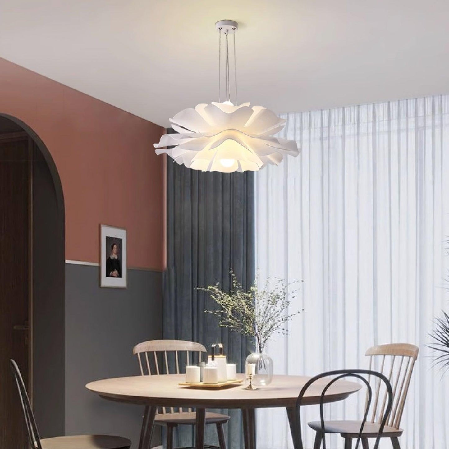 Lotus Flower Drop light Pendant Lamp