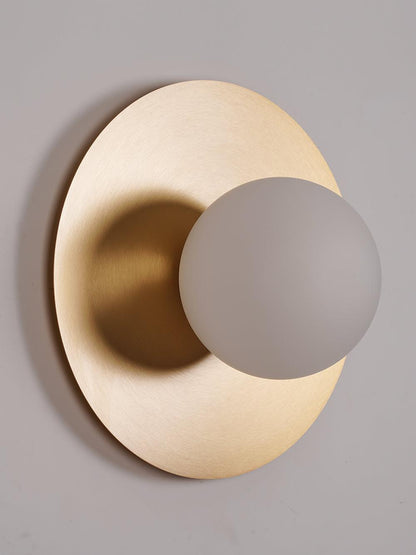 Round Glass Art Wall light Wall Lamp