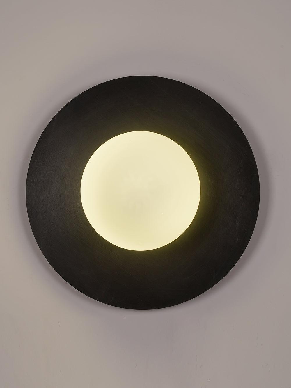 Round Glass Art Wall light Wall Lamp