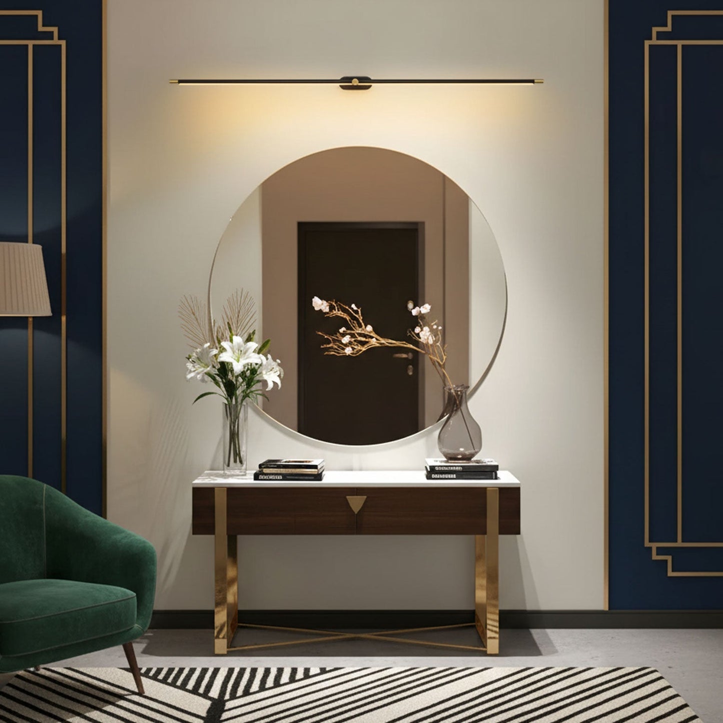 Minimalist Linear Wall Lamp