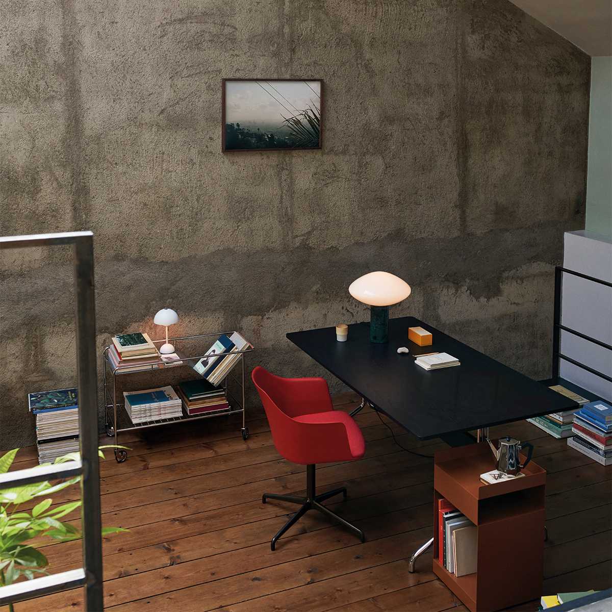 Mist Mrable Table Lamp
