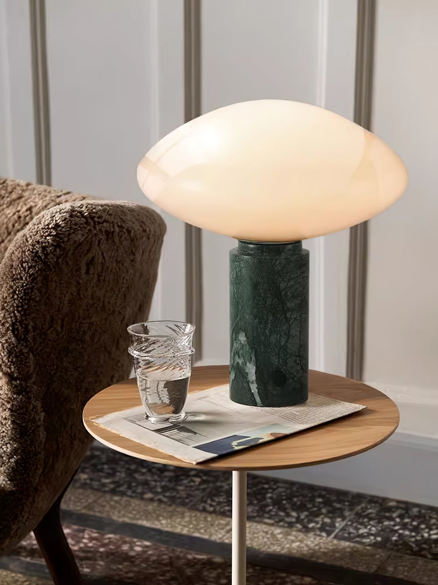 Mist Mrable Table Lamp