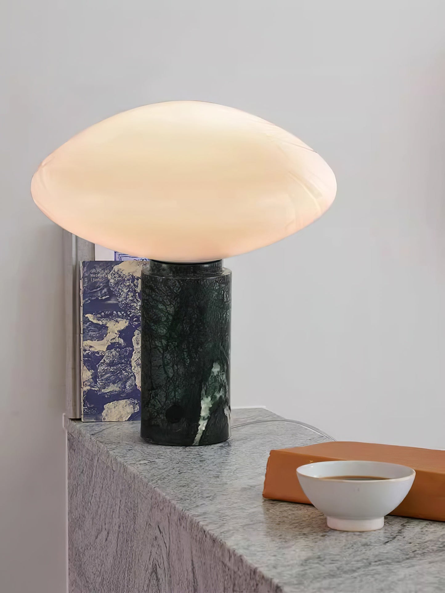 Mist Mrable Table Lamp