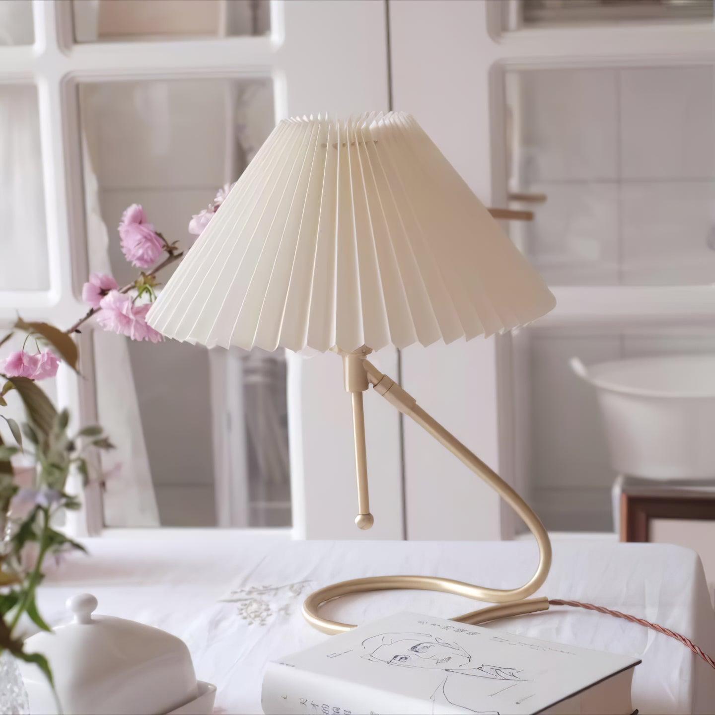 Levitate Pleated Table Lamp