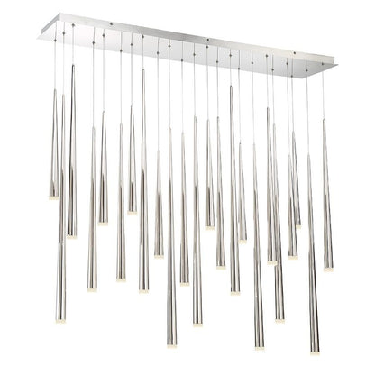 Modern Forms Cascade 54 Inch 23 Light Led Linear Suspension Light Cp218039