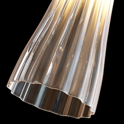 Modern Gold Leaf Murano Glass Wall Light