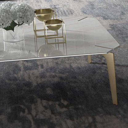 Modern Italian Designer Marble Coffee Table