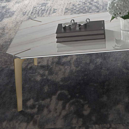 Modern Italian Designer Marble Coffee Table