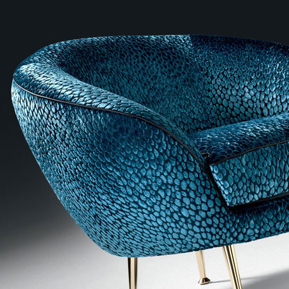 Modern Italian Designer Occasional Armchair