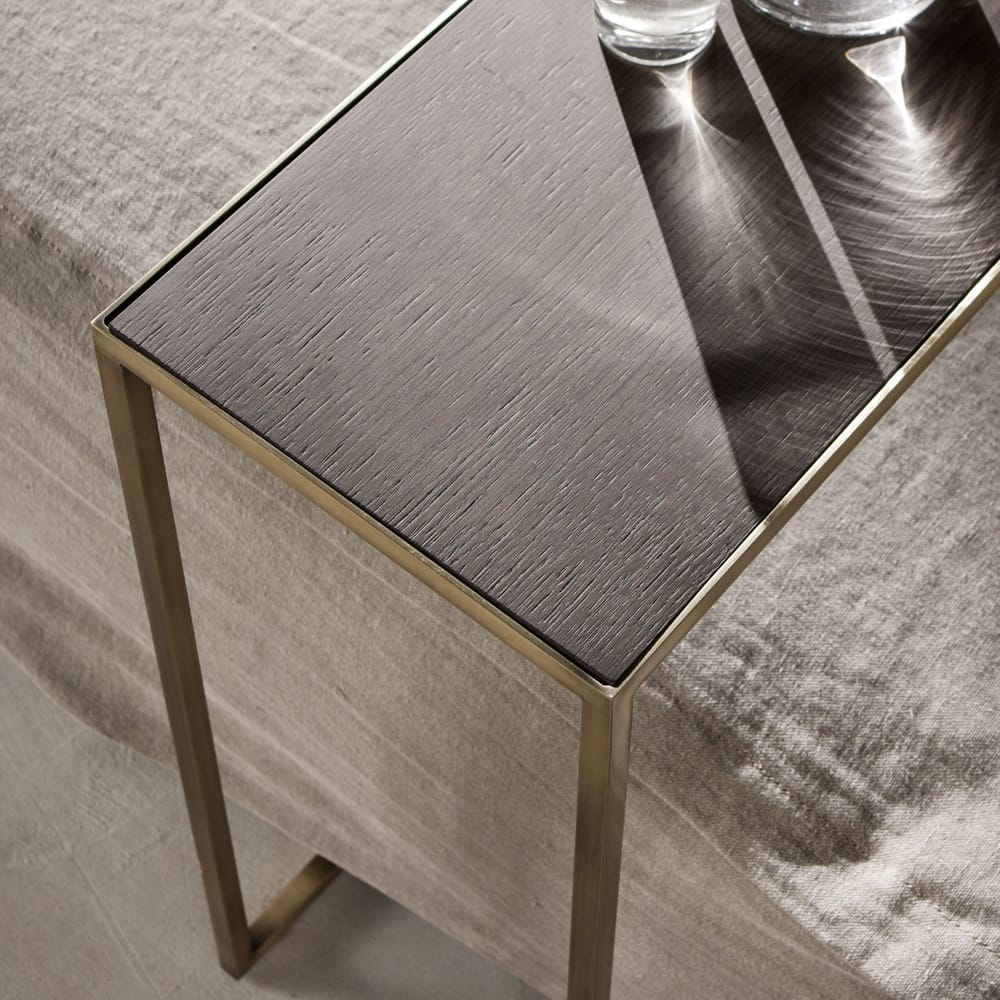 Modern Italian Designer Over Sofa Side Table