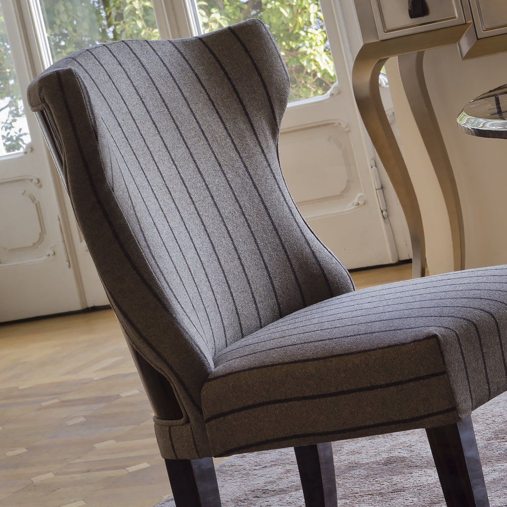 Modern Italian Designer Upholstered Chair