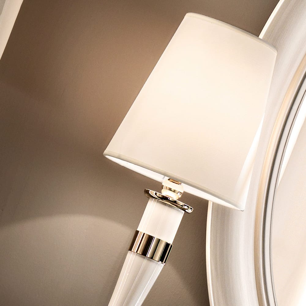 Modern Italian Ivory Table Lamp