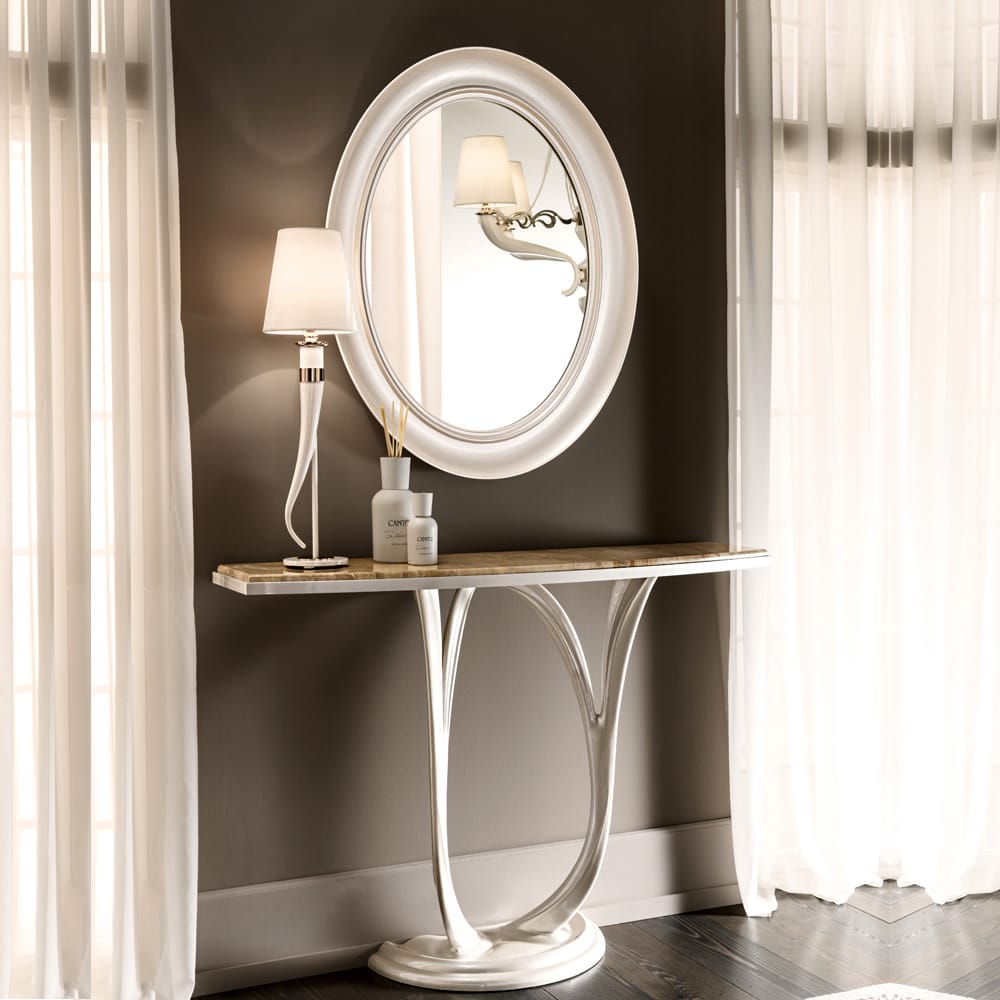 Modern Italian Ivory Table Lamp