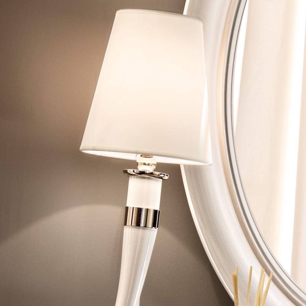 Modern Italian Ivory Table Lamp