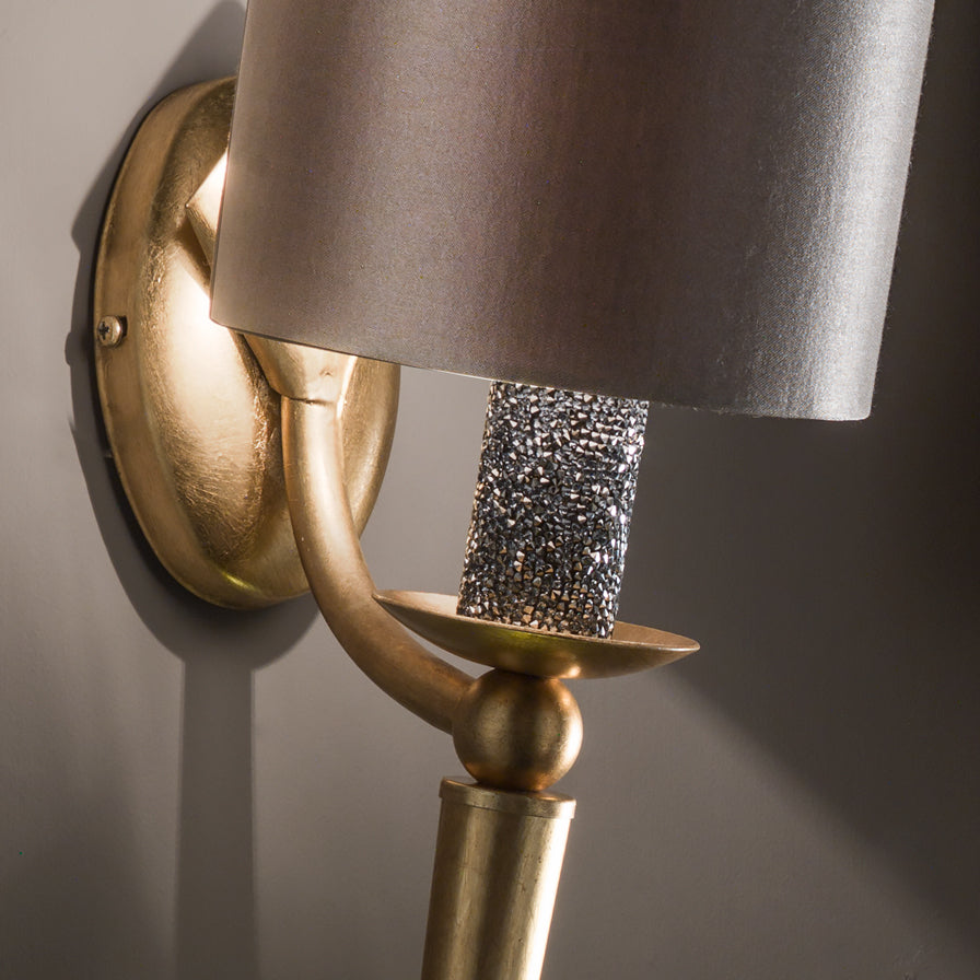Luxury Modern Crystal Gold Wall Light