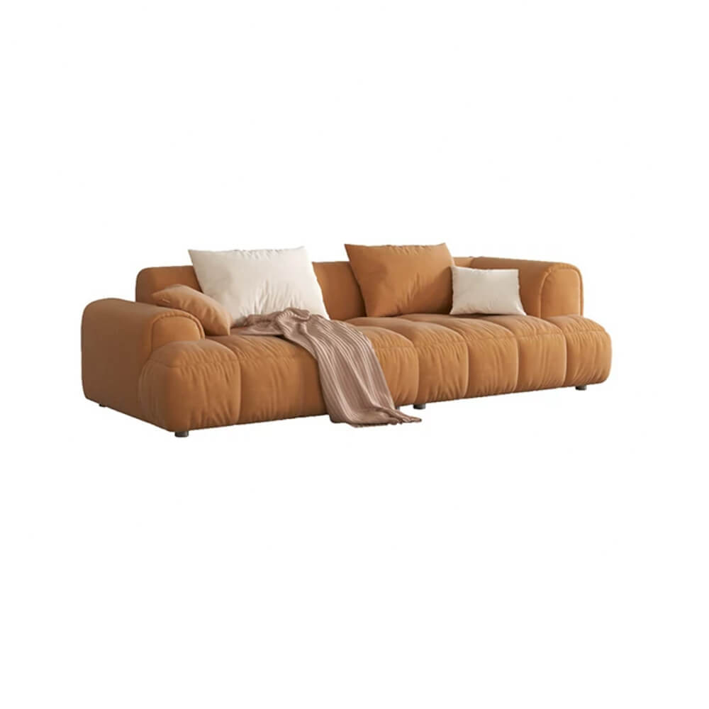 Modern 3 Seater Recliner Sofa with 3 Pillows