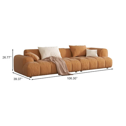 Modern 3 Seater Recliner Sofa with 3 Pillows