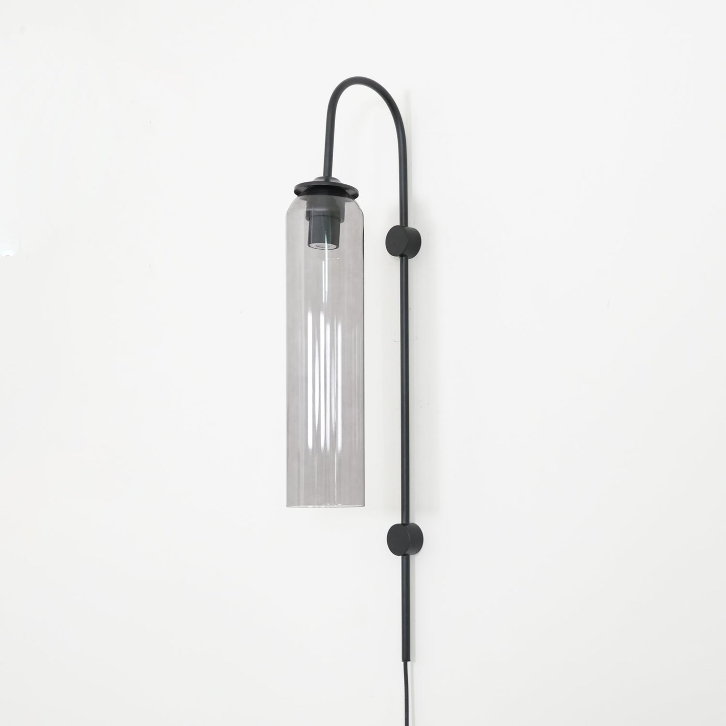 Modern Glass Plug-In Sconce Wall Lamp