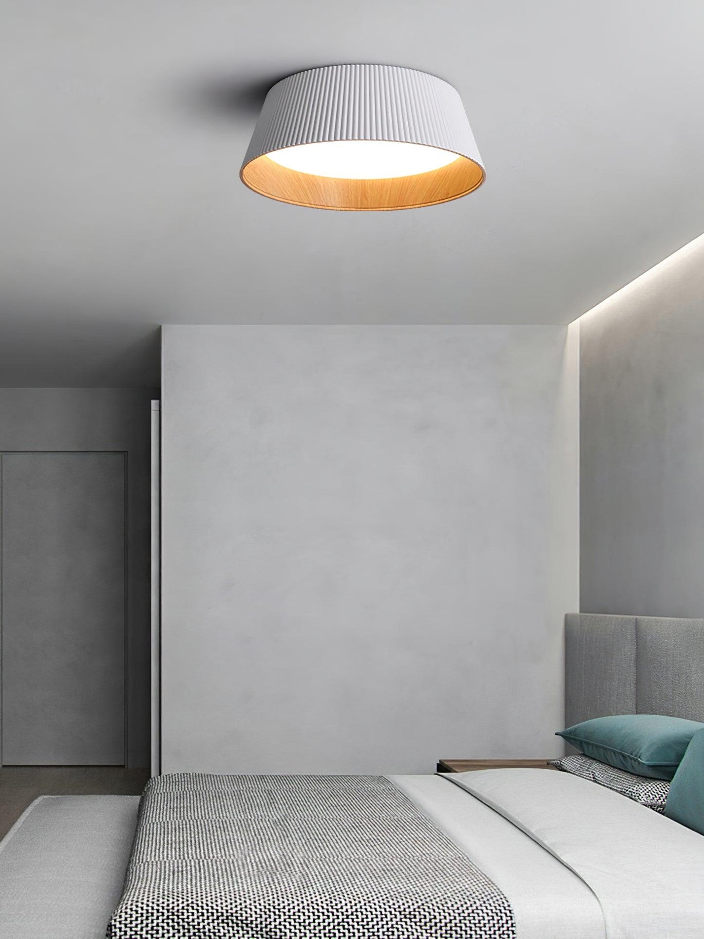 Modern Ribbed Overhead light Ceiling Light