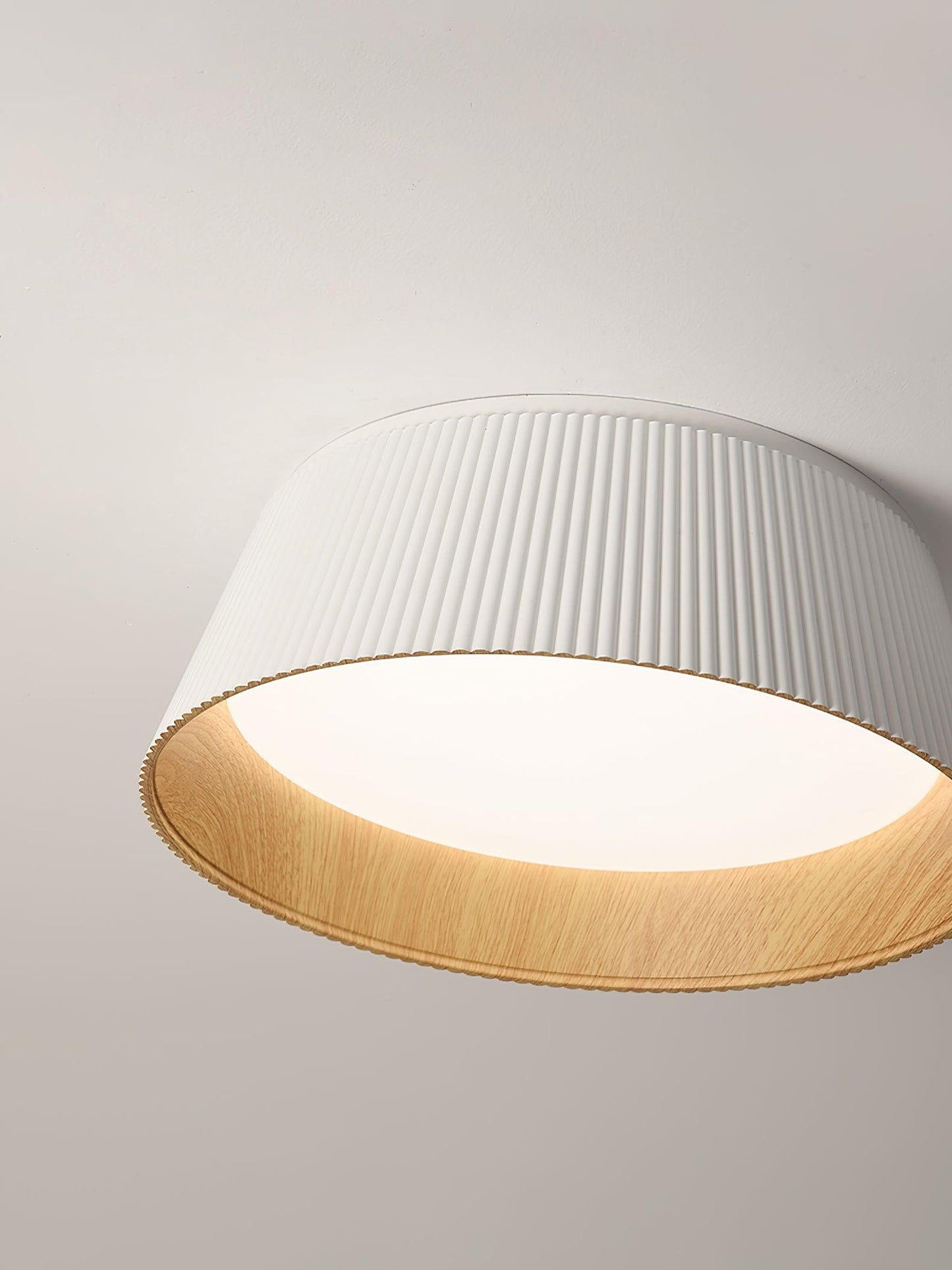 Modern Ribbed Overhead light Ceiling Light