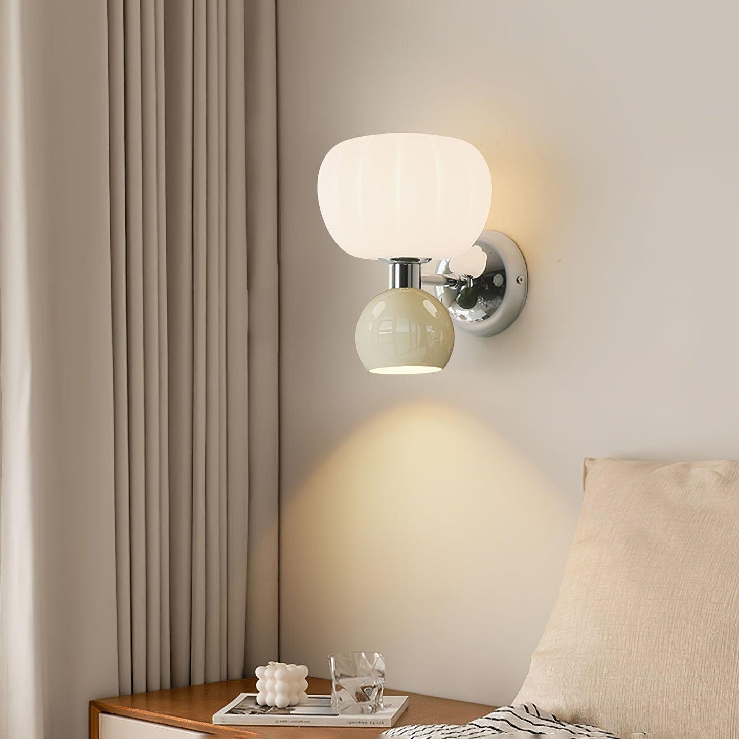 Moderno Cream Wall light Sconce