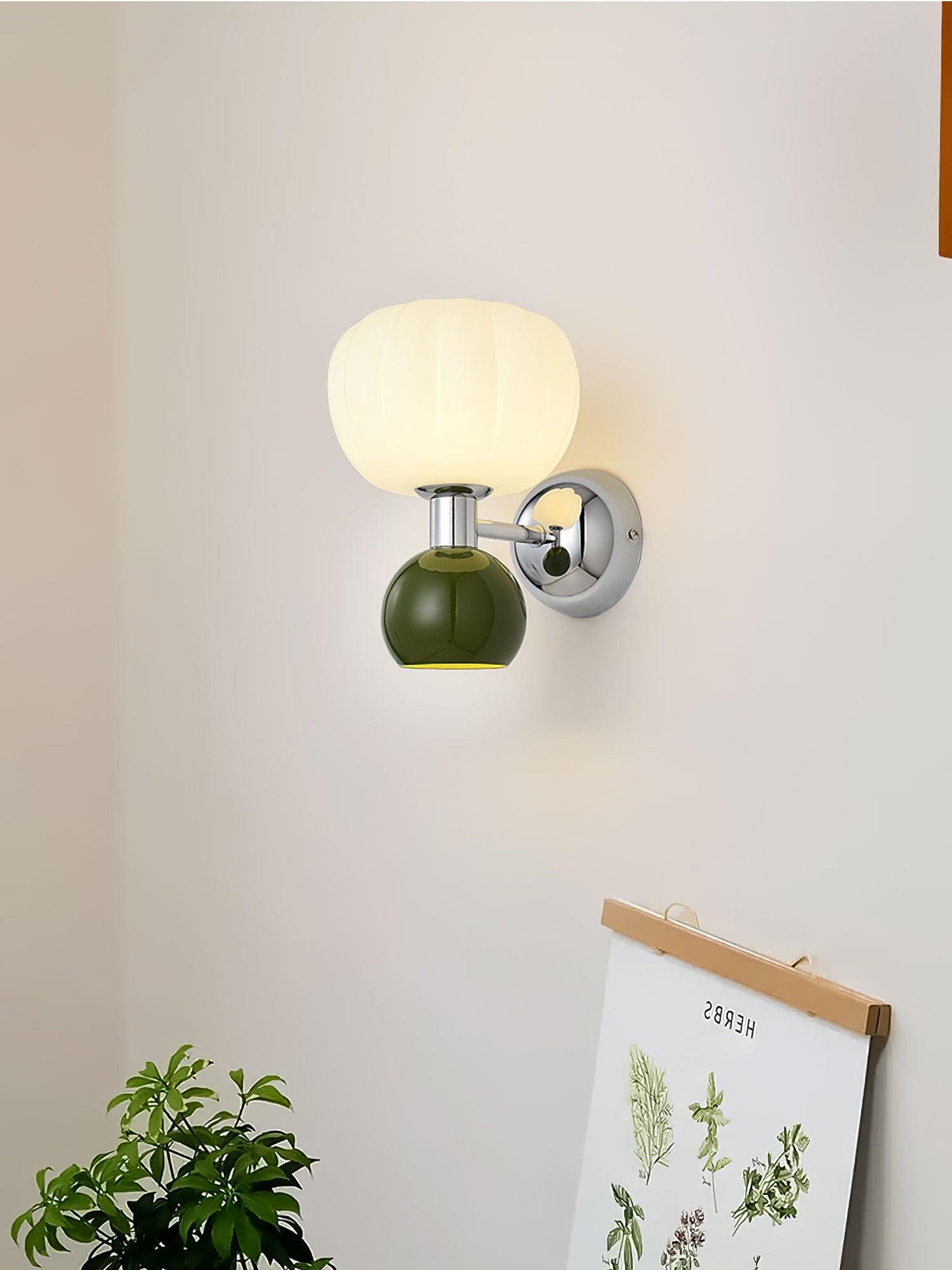 Moderno Cream Wall light Sconce