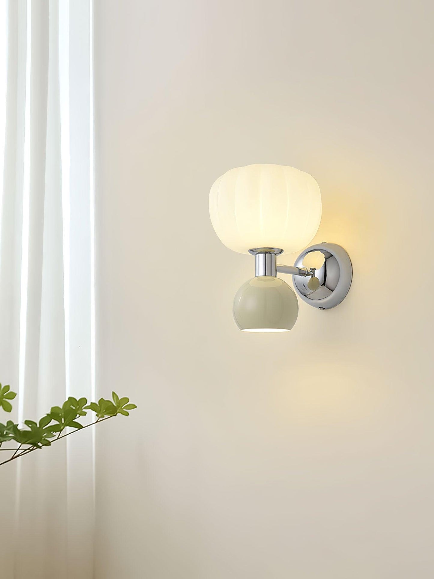 Moderno Cream Wall light Sconce