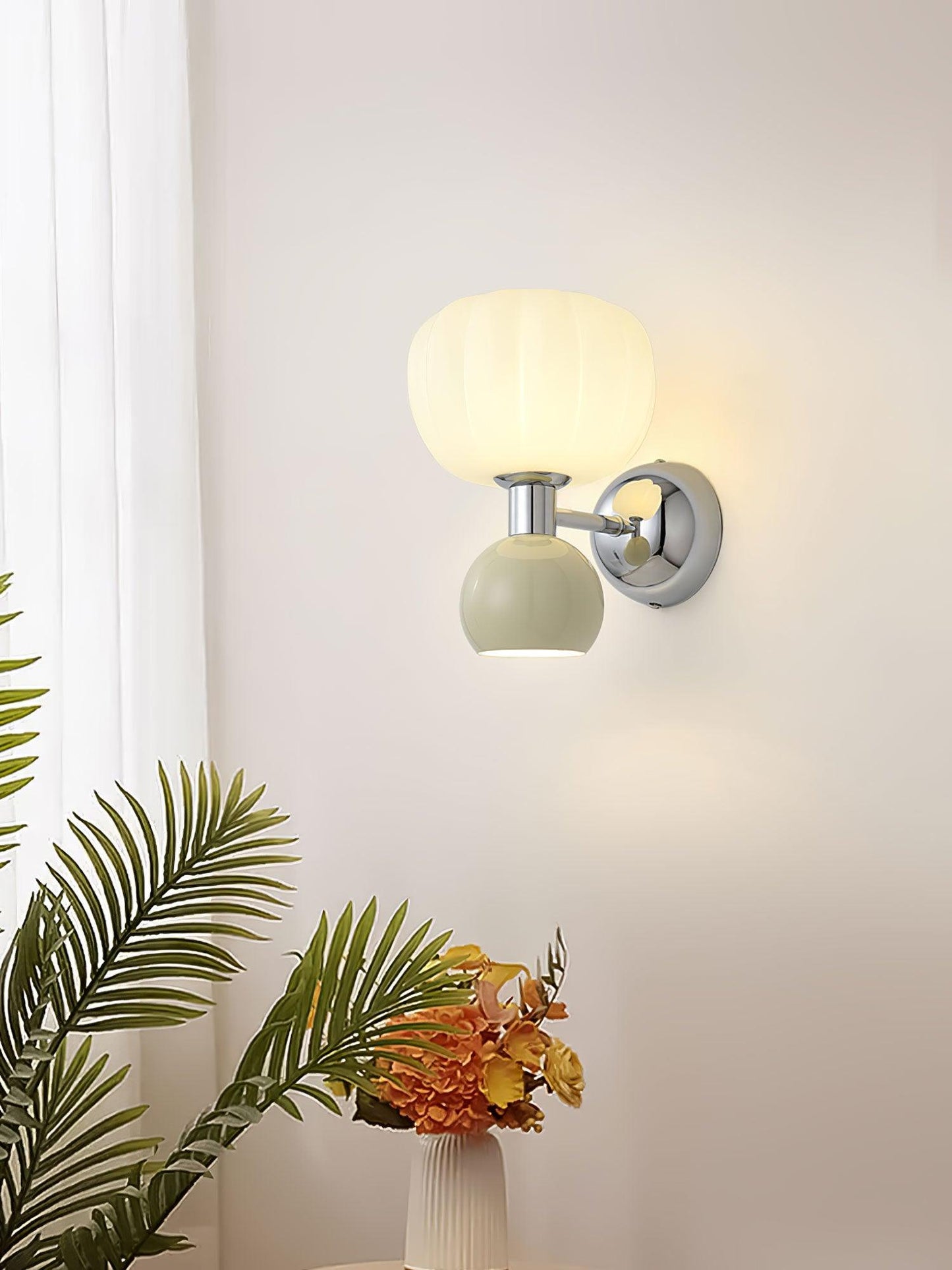 Moderno Cream Wall light Sconce