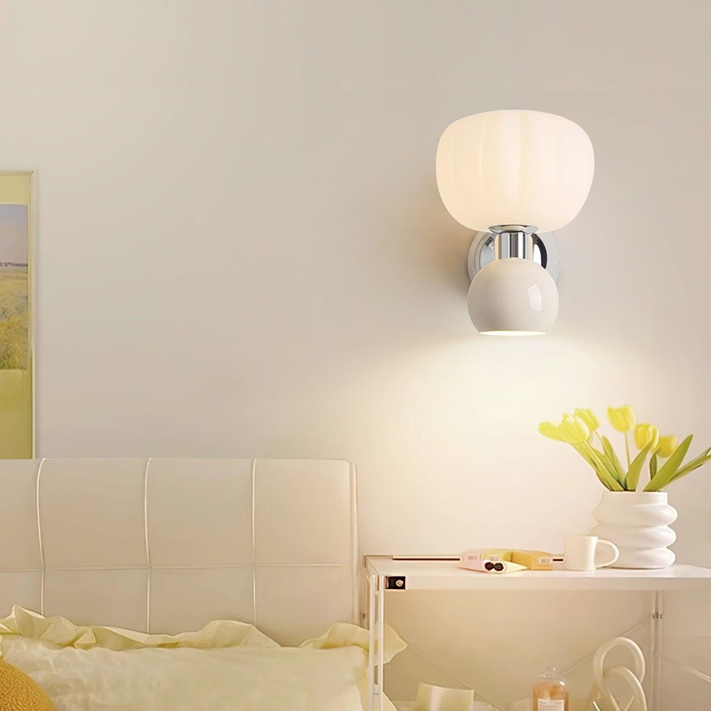 Moderno Cream Wall light Sconce